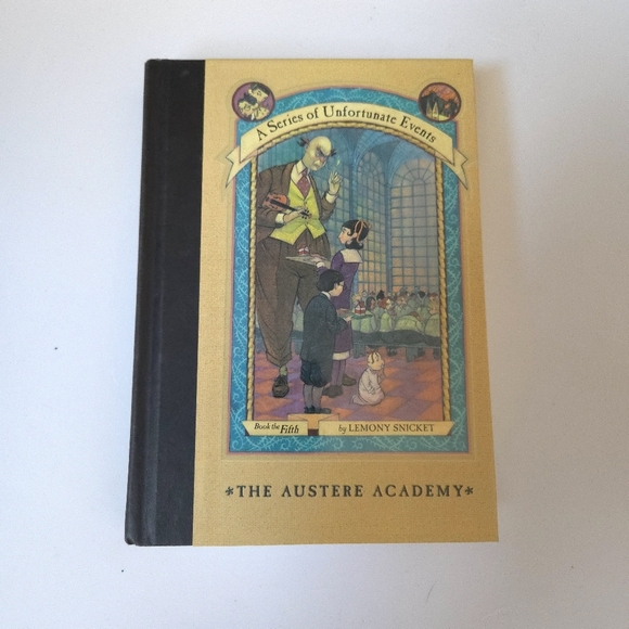 A Series of Unfortunate Events ,The Austere Academy Hardcover Book #5 - Picture 1 of 5